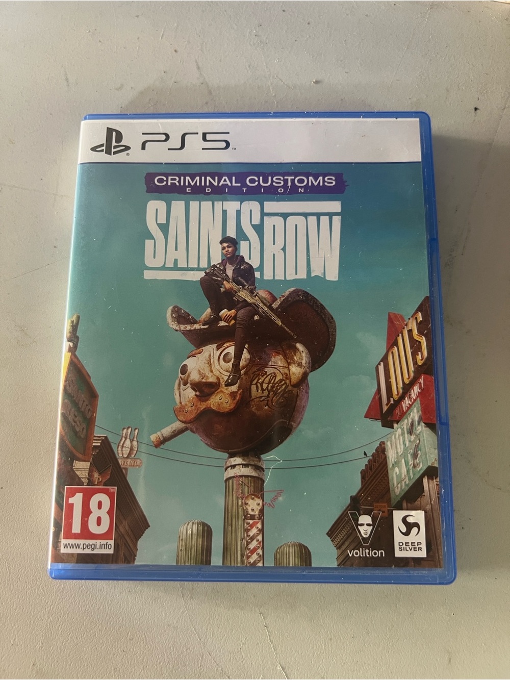 PS5 Saints Row - Criminal Customs Edition (Blue Case)